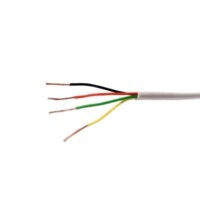 11041101.jpg Bobina de 305 Metros / Cable de Cobre / 4x22 AWG / Tipo CM-CL2 / Para Interior / Color Blanco / Para Aplicaciones de Alarmas de Intrusión y Automatización