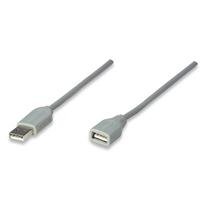 1736696.jpg CABLE USB,MANHATTAN,317238, EXTENSION 3.0M, GRIS