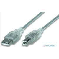 1736717.jpg CABLE USB,MANHATTAN,340465,V2.0 A-B 4.5M, PLATA