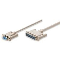 1847685.jpg CABLE NULL,MANHATTAN,314770, MODEM DB9H-DB25M 1.8M, MOL