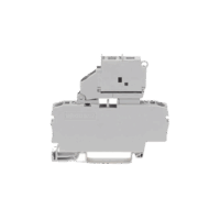 20021611-p.png Borna portafusibles para 2 conductores; con portafusible basculante; y placa final; para fusible tipo G 5 x 20 mm; sin indicación de defecto; para carril DIN 35 x 15 y 35 x 7,5; 2,5 mm²; Push-in CAGE CLAMP®; 2,50 mm²; gris