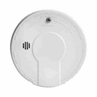 210063781-p.png Detector Autónomo de Humo │ Sensor Iónico / se Alimenta a 120 Vca │ Batería de Respaldo Incluida │ Botón para Prueba y Silencio │ Modelo 210063781