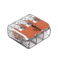 Conector Compacto para 1 Cable de Entrada 2 Cables de Salida / Cables Compatibles 28AWG-12AWG