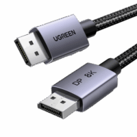 25906-p.png Cable DP 1.4 8K@60Hz Caja Aluminio + Nylon trenzado 3m