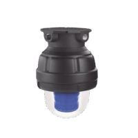 Luz de advertencia LED a prueba de explosión adecuado para su uso en Clase I, Div. I, Grupos C y D; Clase I, Div. 2, Grupos A, B, C y D; Clase II, Div. 1, Grupos E, F y G; Clase III, color Azul, 24 VCD