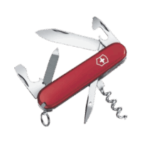 Navaja de bolsillo hecha en Suiza con 13 funciones