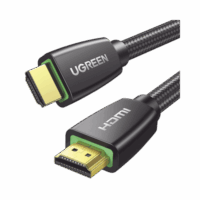 40414-p.png Cable HDMI 2.0 de Nylon Trenzado / 10 m / 4K@60Hz / HDR / 3D / HEC (Canal Ethernet HDMI) / ARC (Canal de Retorno de Audio / Color Profundo de 48 bits / Audio de 32 canales / HDCP 2.2 /Audio DTS: X / 18 Gbps / Blindaje de 4 capas