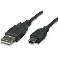 4528685.jpg CABLE USB,MANHATTAN,33375, V2.0 A-MINI B 1.8M NEGRO