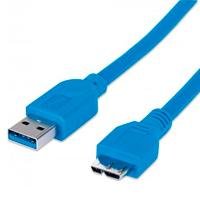 4537687.jpg CABLE USB,MANHATTAN,325424, V3.0 A-MICRO B 2.0M AZUL