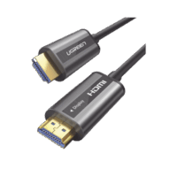 50219-p.png Cable HDMI de 50 Metros por Fibra Óptica 4K@60Hz / Fibra de 4 núcleos + Cobre estañado de 7 núcleos / Compatible con HDMI 2.0 / Alta velocidad 18 Gbps / 3D / HDR / Caja de Aleacion Zinc / Premium