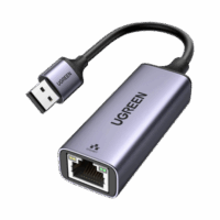 50922-p.png Adaptador de Red USB-A 3.0 a RJ45 /Admite 10/100/1000 Mbps / Caja de Aluminio / Longitud del cable 10 cm