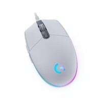 512m0caoftl.jpg MOUSE GAMING LOGITECH G203 LIGHTSYNC BLANCO OPTICO ALAMBRICO USB ILUMINACION RGB AJUSTABLE 6 BOTONES