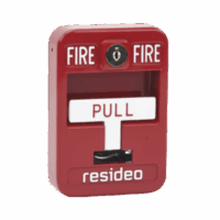 5140MPS1-p.png Estación de jalón convencional de acción simple color roja con cerradura