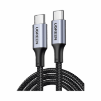 70427-p.png Cable USB-C a USB-C | 1 Metro | Carga Rápida de hasta 100W | Transferencia de datos 480 Mbps | PD3.0 | QC4.0/3.0/2.0 | FPC | AFC | Protección Integrada| Caja de Aluminio | Nylon Trenzado | Amplia Compatibilidad | Color Negro.