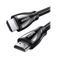 80404-p.png Cable HDMI 2.1 de Nylon Trenzado / 3 Metros / 8K@60Hz/4K@120Hz / eARC (Canal de Retorno de Audio / HDR10+ / VVR / HEC (Canal Ethernet HDMI) / ALLM / 3D / Dolby Atmos / Dolby Visión / 48 Gbps / Mayor Duración.