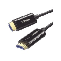 80406-p.png Cable HDMI de 10 Metros por Fibra Óptica 8K@60Hz / Fibra de 4 núcleos + Cobre estañado de 7 núcleos / Compatible con HDMI 2.1 / Alta velocidad 18 Gbps / 3D / HDR / Caja de Aleacion Zinc / Premium