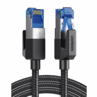 80433-p.png Cable Ethernet Cat8 CLASSⅠF/FTP Redondo con Malla de Nylon 5 Metros