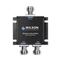 859105-p.png Divisor de potencia (Splitter) de dos vías para 600-4000 MHz.