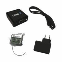 8K06SA001-p.png Kit CAME Connect / Para Apertura de Motores y Barreras Por Medio de APP / 3 Perfiles de Trabajo para Usuario, Propietario e Instalador