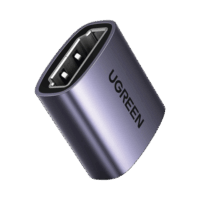 90592-p.png Adaptador HDMI 2.1 8K@60Hz / 8K@60Hz / Compatible con eARC, HEC, HDCP, 3D, HDR / Dolby Atmos / Dolby Visión / 7.1 5.1 Canales de Audio / DTS / Hembra a Hembra / Máxima Durabilidad / Carcasa de Aluminio