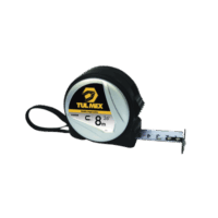 93008M-p.png Flexómetro Magnético(Cinta de Medir) de 8 metros, Graduada por Ambos Lados. Con Botón de Freno
