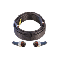 Jumper Coaxial con Cable Wilson-400 | Conector N Macho en los extremos | 30.48 metros de longitud.