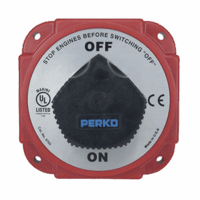 Switch Selector de Batería y Alternador On / Off de Servicio pesado,  para Sistemas Eléctricos Marinos