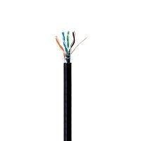 9713096.jpg BOBINA DE CABLE EXTERIOR/INTERIOR CONDUMEX CAT5E UTP SIN GEL 100% COBRE 24 AWG 305 MTS COLOR NEGRO