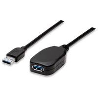 9792548.jpg CABLE USB,MANHATTAN,150712, V3.0 EXT. ACTIVA 5M NEGRO