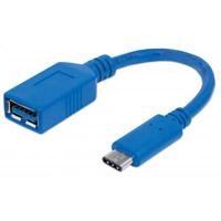 9810398.jpg CABLE USB,MANHATTAN,353540,-C V3.1, C-AH 15CM,MACHO-HEMBRA