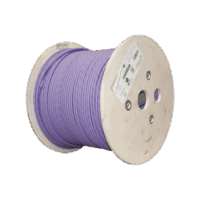 9T7L4E10-p.png Bobina de Cable Blindado S/FTP de 4 pares, Cat7A, Inmune a Ruido e Interferencias, LS0H (Bajo humo, Cero Halógenos), Color Violeta, 305 m