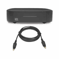 Amplificador una Zona de 2 Canales, 50 W por Canal, Con Cable TOSLINK Incluido, Transmisión por Chromecast, AirPlay, Alexa Cast, Spotify Connect A1X/TOS A1X/TOS