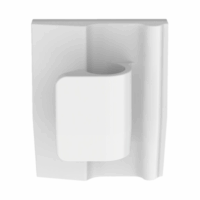 ACC62ATD-p.png Clip de Nylon 6.6 con Adhesivo, Para Cables de Hasta 15.8 mm de Diámetro, Uso Interior, Color Natural, Paquete de 1000pz