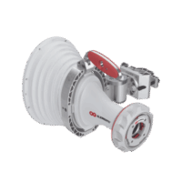 AH2030TP-p.png Antena asimétrica de 30° (30°H 20°V) 20.5 dBi tipo cuerno 5180-6000 MHz altamente eficiente, sin cables, sin perdidas, sin lóbulos listas para TwistPort