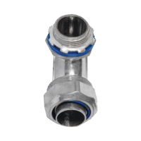 ANCHLC112-p.png Conector Curvo para tubo tipo Liquidtight de 1 1/2" (38 mm). Compatible con ANC-COT112.