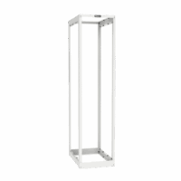 AR4PWH-p.png Rack de Cuatro Postes Estándar de 19", Rieles Roscados #12-24, Profundidad Ajustable de 23 a 42 in, 45 Unidades de Rack, Color Blanco