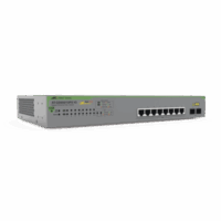 ATGS950_10PSV210-p.png Switch PoE+ Gigabit WebSmart de 10 puertos 10/100/1000 Mbps (2 x Combo) + 2 puertos gigabit SFP (Combo), 75 W