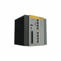 ATIE30012GP80-p.png Switch Industrial Hi-PoE Continuo Administrable Capa 3 de 8 x 10/100/1000 Mbps + 4 Puertos SFP, 240 W.