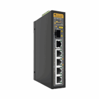 ATIS1306GP80-p.png Switch Industrial PoE+ No-Administrable de 5 Puertos 10/100/1000 Mbps (4 Puertos son PoE+) + 1 puertos SFP, 90 W