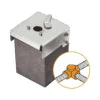 ATW20_W20_TH-p.png Molde de grafito horizontal unión en T horizontal de cable 2/0 AWG (pasante) con cable 2/0 AWG (terminal).