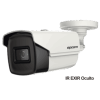 Bala TURBOHD 4K (8 Megapixeles) / Gran Angular 102? / Lente 2.8 mm / Exterior IP67 / IR EXIR 60 mts / dWDR