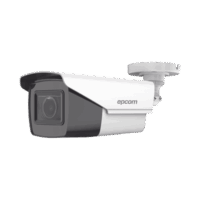 Bala TURBOHD 5 Megapixel / Lente Mot. 2.7 a 13.5 mm / 40 mts IR EXIR / dWDR / TVI-AHD-CVI-CVBS / Exterior IP67  / 12 Vcc / 24 VCA