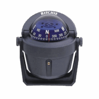 Brújula serie Sport en color gris, con iluminación nocturna color verde.