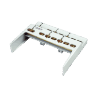 BC40M04-p.png Soporte + Barra de Conexion (4 MOD) (4+2 ENTR.) IP40