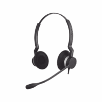 Jabra Biz 2300 Duo con cable Quick Disconnect de alta durabilidad (2309-820-105)