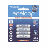 BK4MCCE_4BT-p.png Batería Recargable AAA 1.2V ENELOOP / Ni-HM / Paquete de 4 Baterías