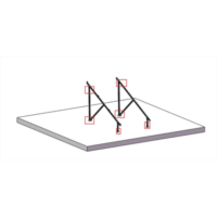 BOXGM012X2ST-p.png Caja de accesorios p/Kit EPL-GM01-2X2ST