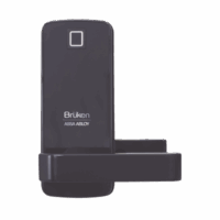 BRK3551-p.png Cerrojo Electrónico con Manija y Lector de Huella/ Tarjeta para Puerta de Vidrio