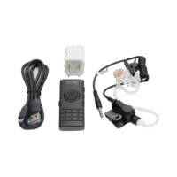 PTT inalámbrico Bluetooth con tubo acústico para radios Kenwood Serie NX5000/3000