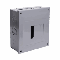 C2Q04S-p.png Centro de Carga para Sobreponer, 04 Polos, 100 A, 1 Fase 3 Hilos, 120/240 V AC, 60Hz